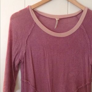 Purple free people flowy light weight top